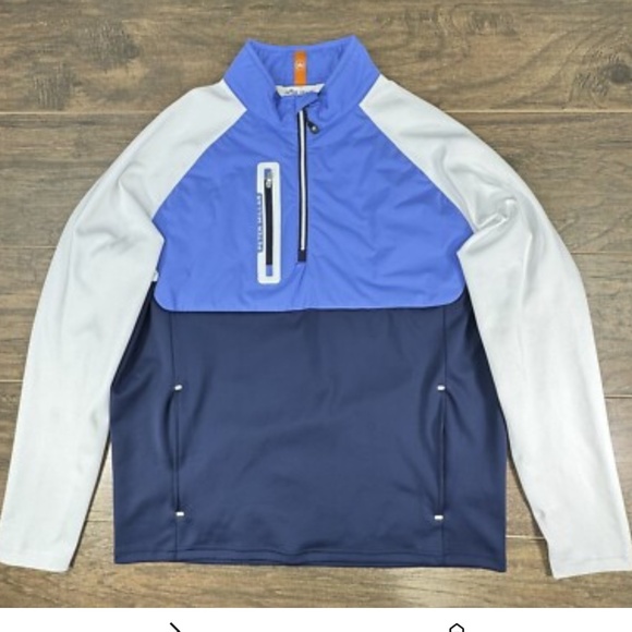 Peter Millar Hyperlight Weld 1/4 Zip Pullover - Picture 2 of 5